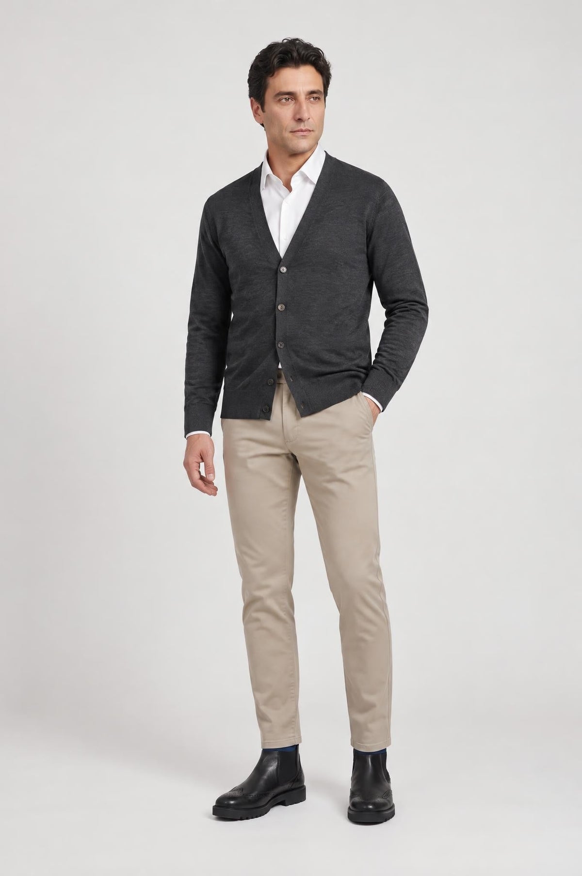 Cardigan Lana Merino