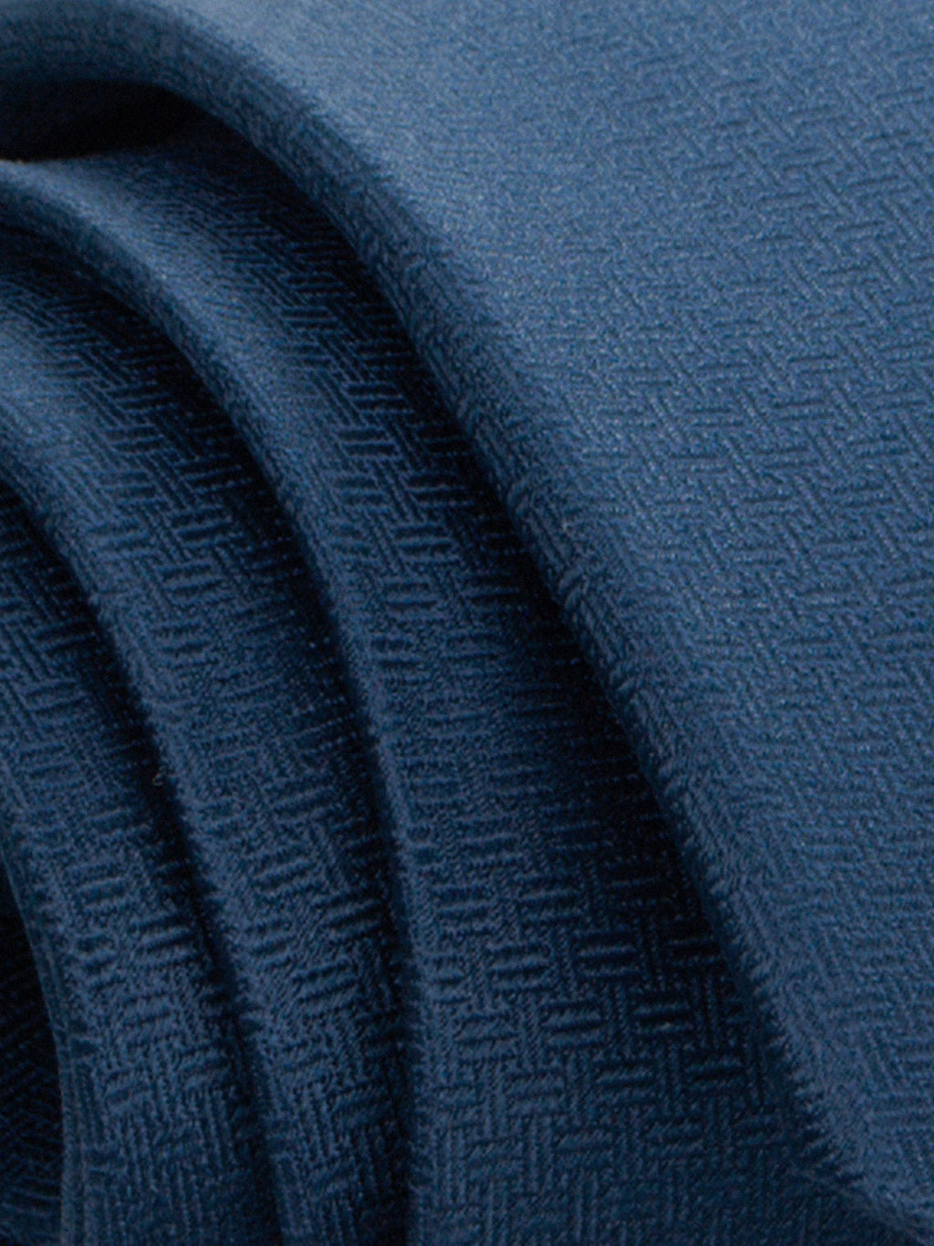 Cravatta in Pura Seta Trama Struttura - color Blu image 1