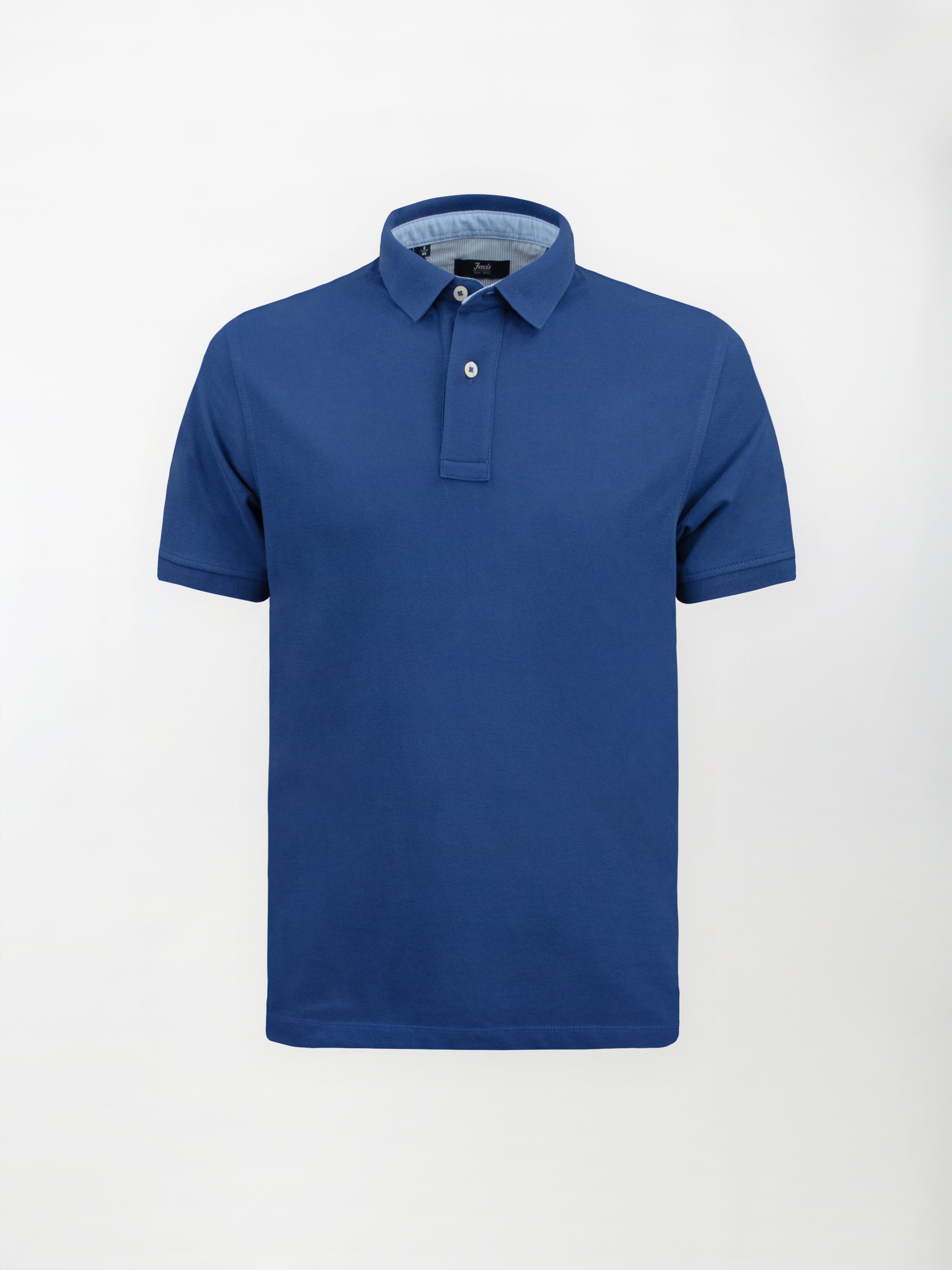 Polo in cotone Piquet - color Blu inchiostro image 0