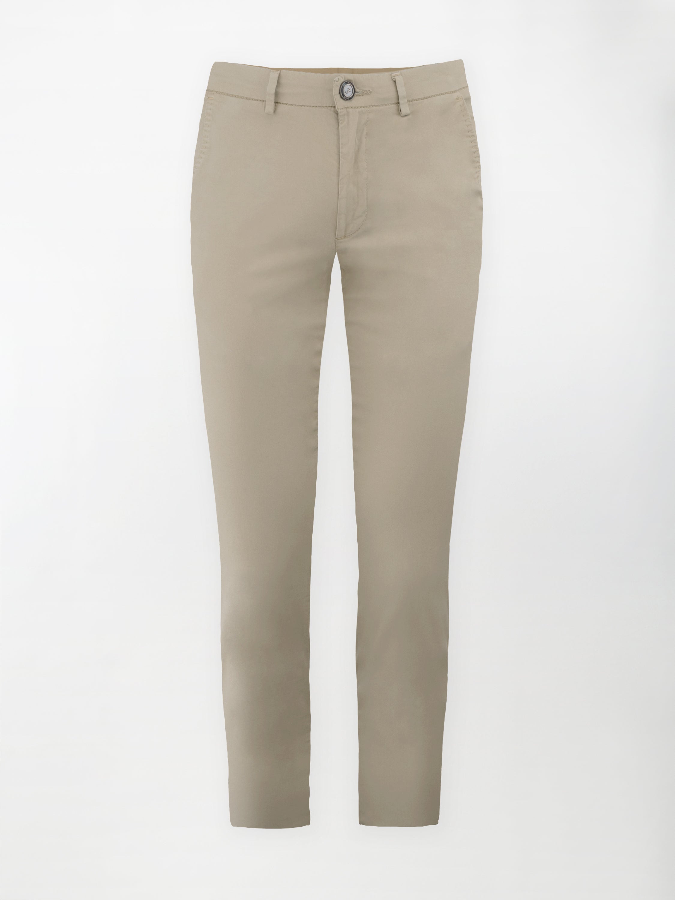 Pantalone Chino Daily in Cotone Elasticizzato - Color Beige - Slim Fit image 0