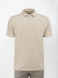 Polo in cotone Oxford - color Oro opaco melange image 0