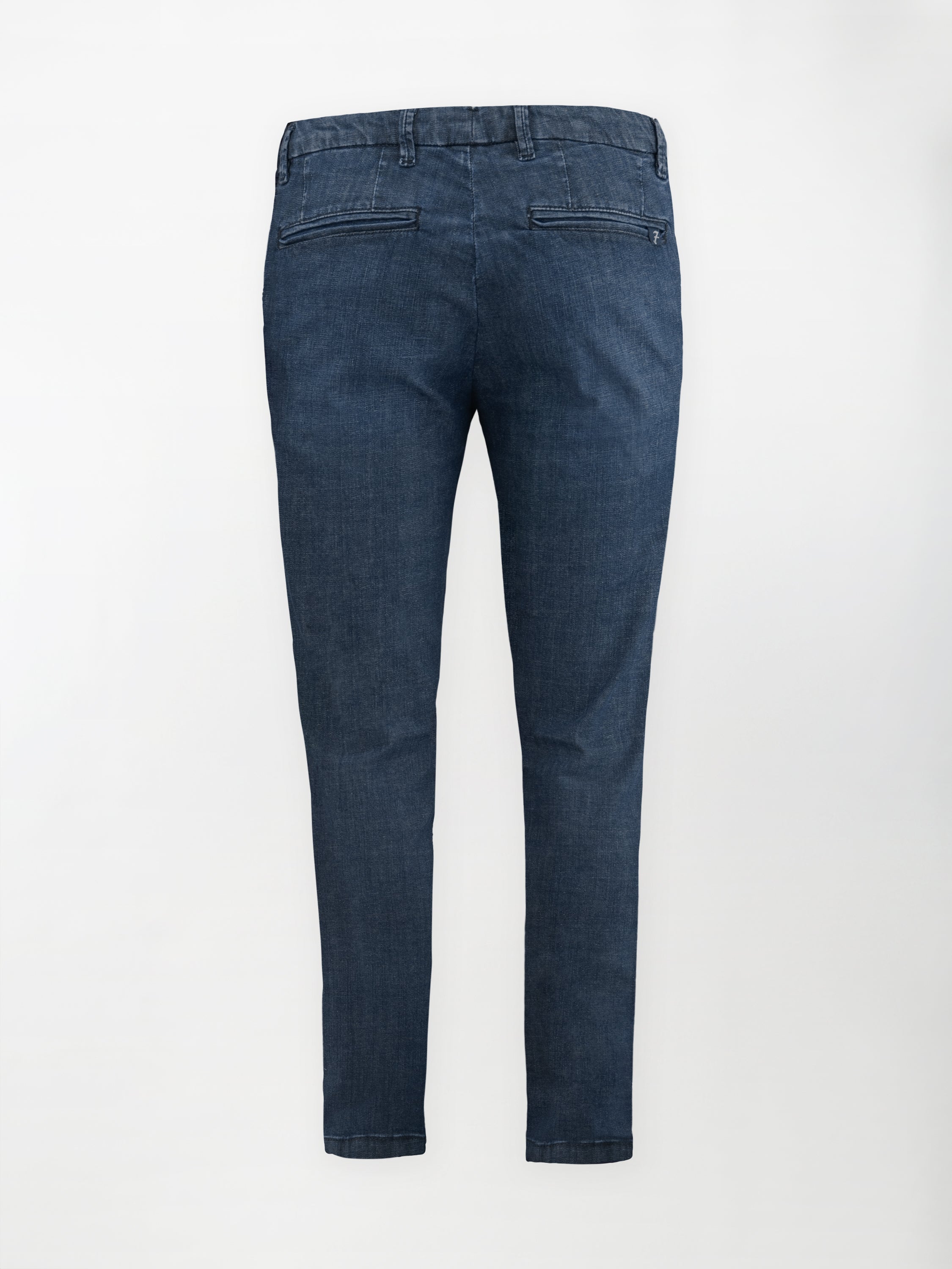 Panta Jeans sportivo in cotone elasticizzato - Color Blu medio - Slim fit image 1