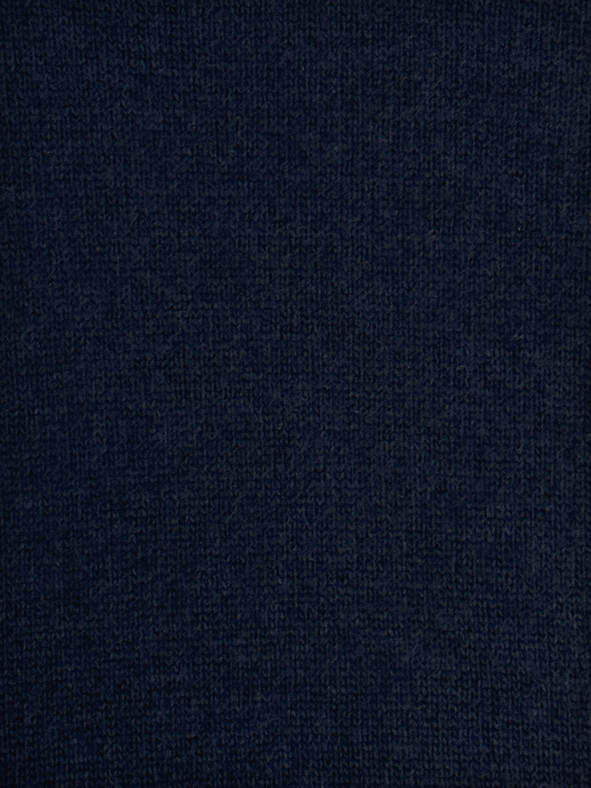 Maglia Lupo mezza zip in misto cashmere - Color Blu navy