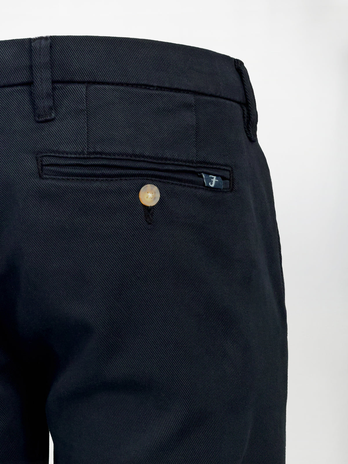 Pantalone Chino Bull in Cotone Stretch - Blu Navy - Regular Comfort fit