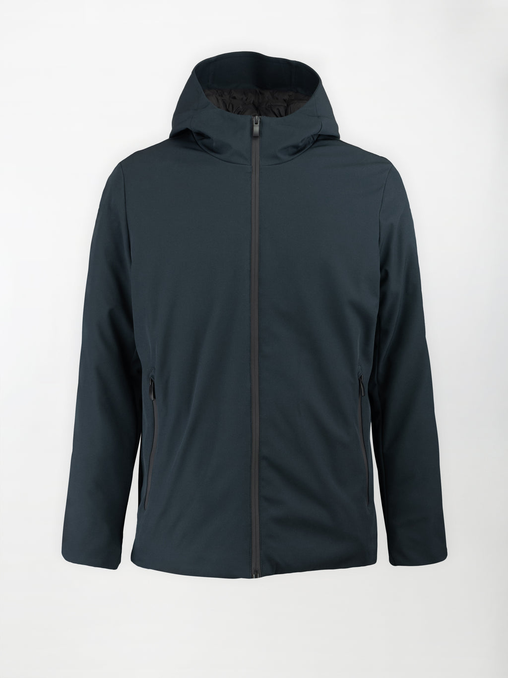 Giubbotto corto imbottito con rivestimento softshell - Color Blu navy blazer
