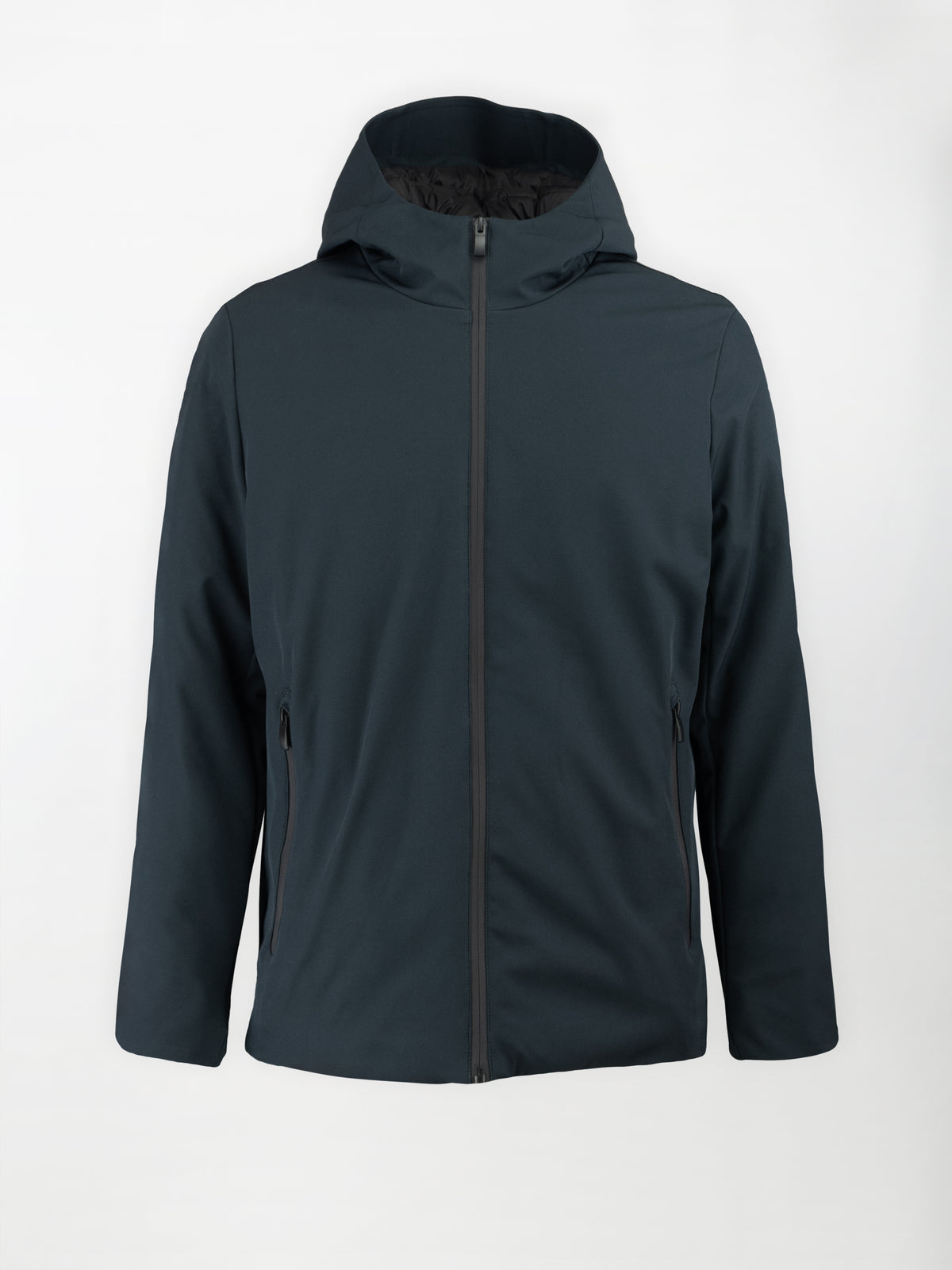 Giubbotto corto imbottito con rivestimento softshell - Color Blu navy blazer