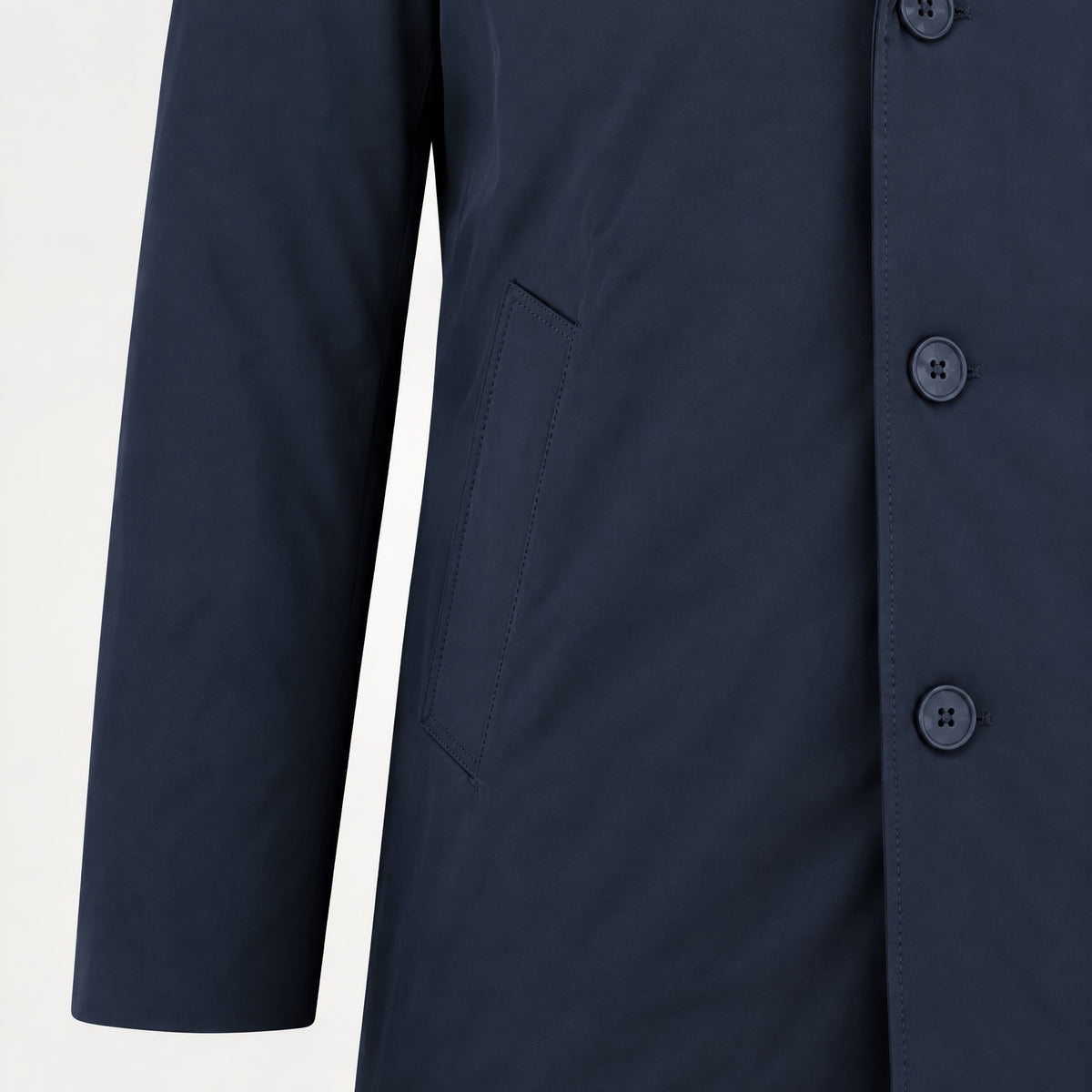 Soprabito mezza stagione con trapunta interna - Color Blu navy