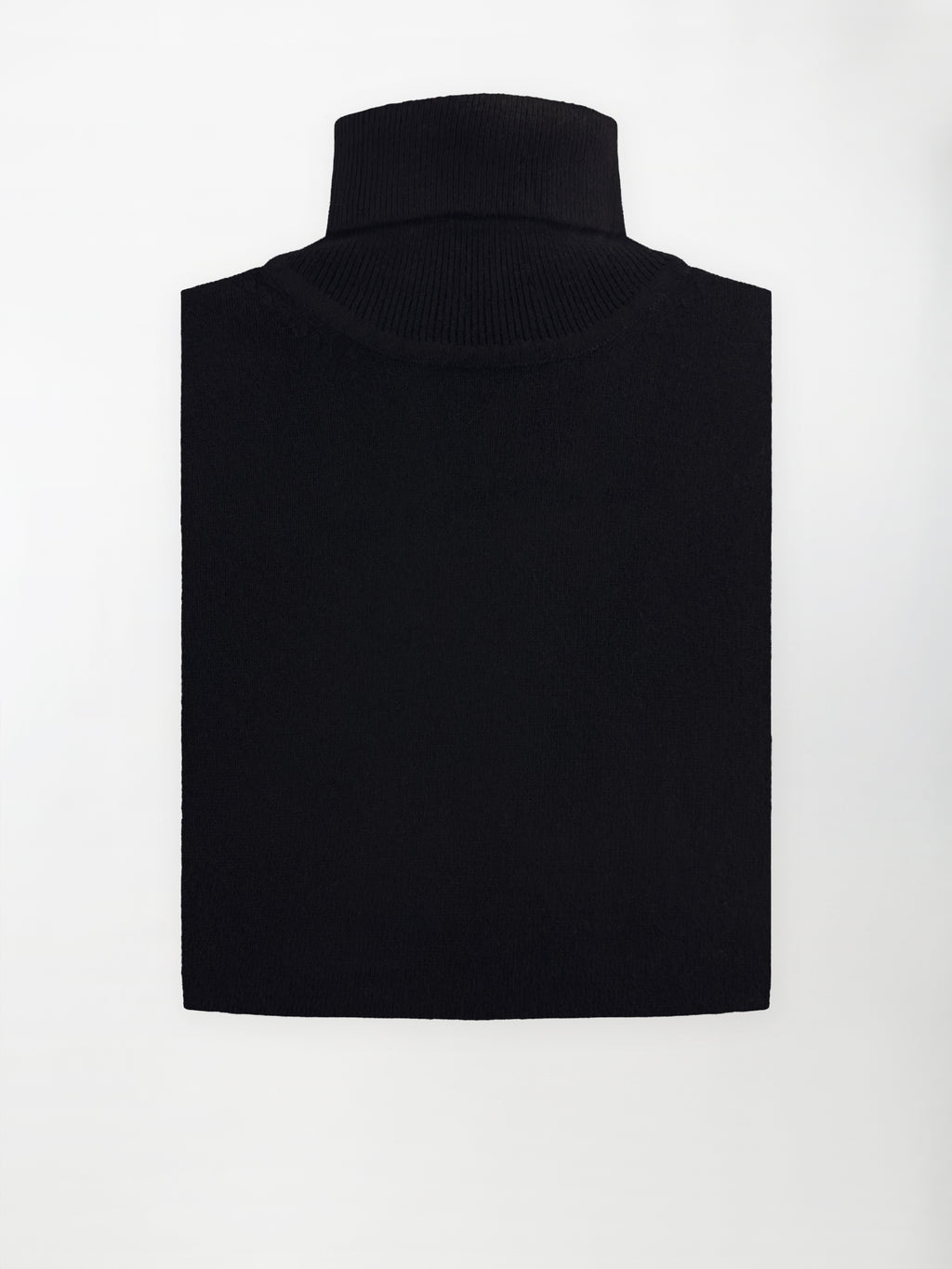 Maglia Dolcevita in misto cashmere - Color Nero