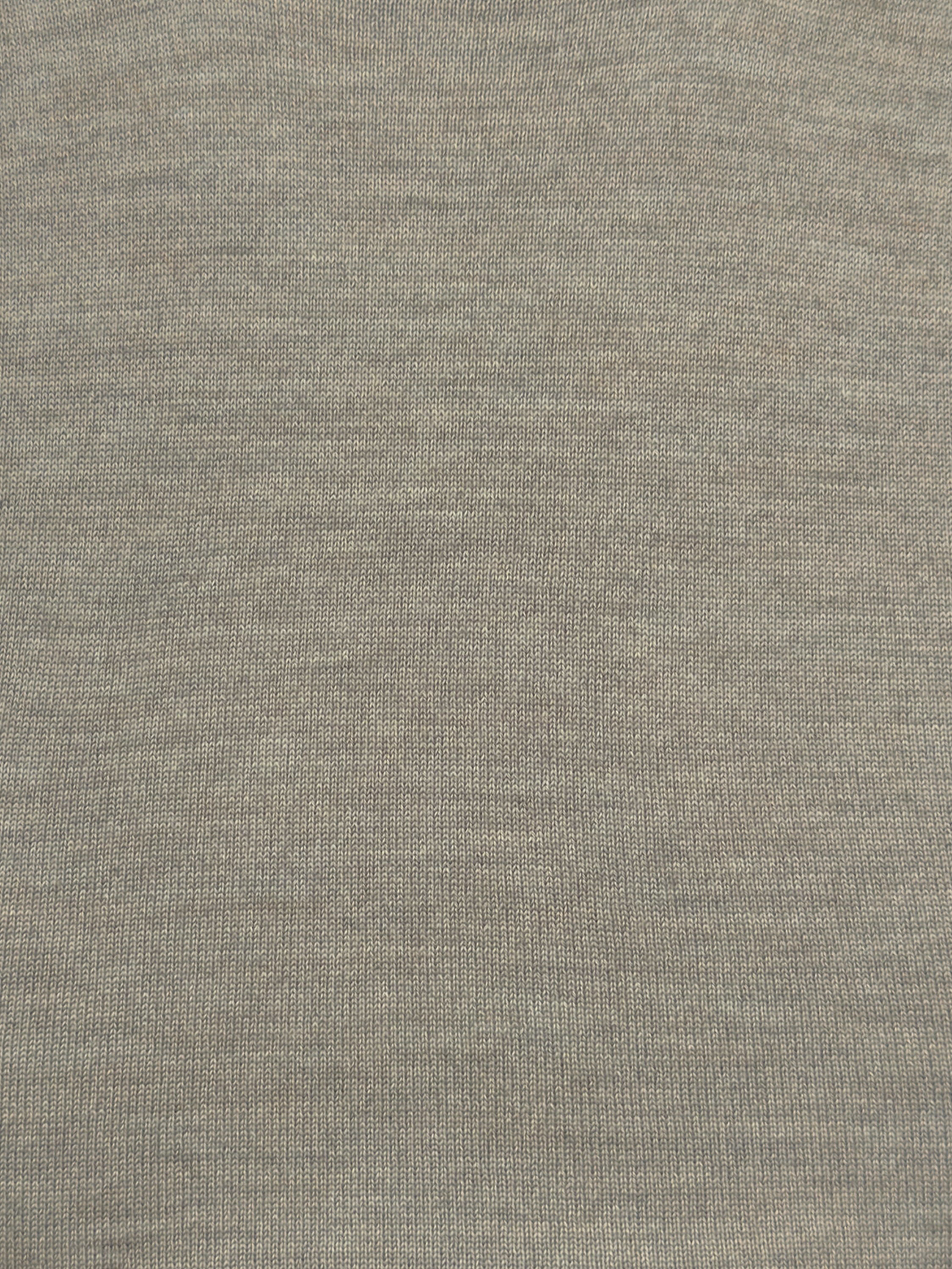 Maglia Girocollo in Pura Lana Merino - Color Tortora