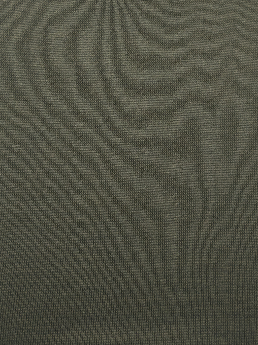 Maglia Girocollo in Pura Lana Merino - Color Verde militare