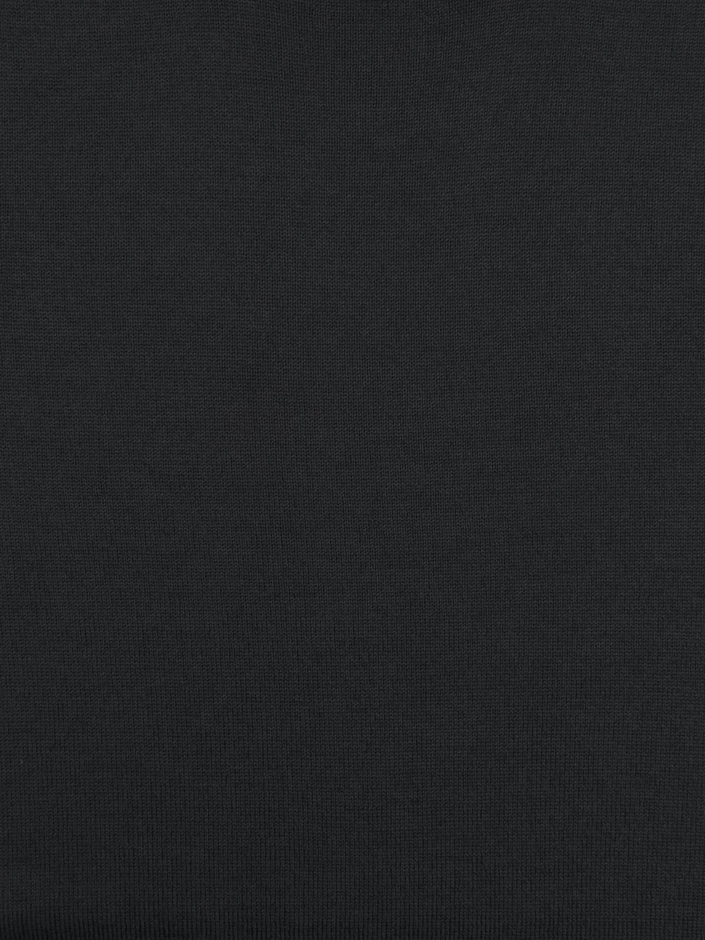 Maglia Girocollo in Pura Lana Merino - Color Nero