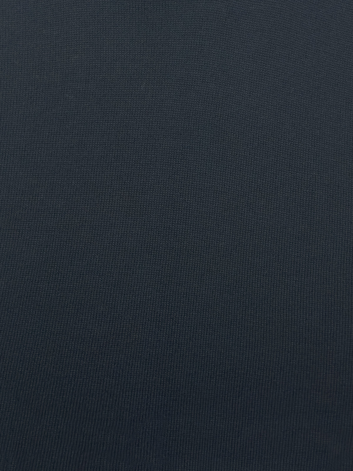 Maglia Lupo mezza zip in Pura Lana Merino - Color Blu navy