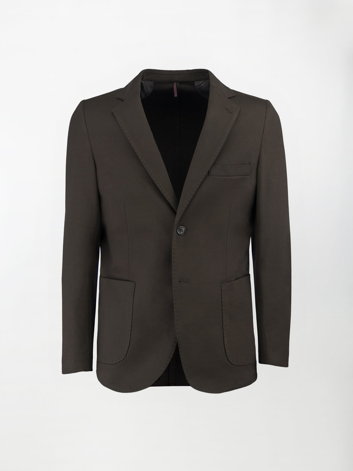 Giacca sportiva in Punto Milano - Color Testa di Moro - Slim fit