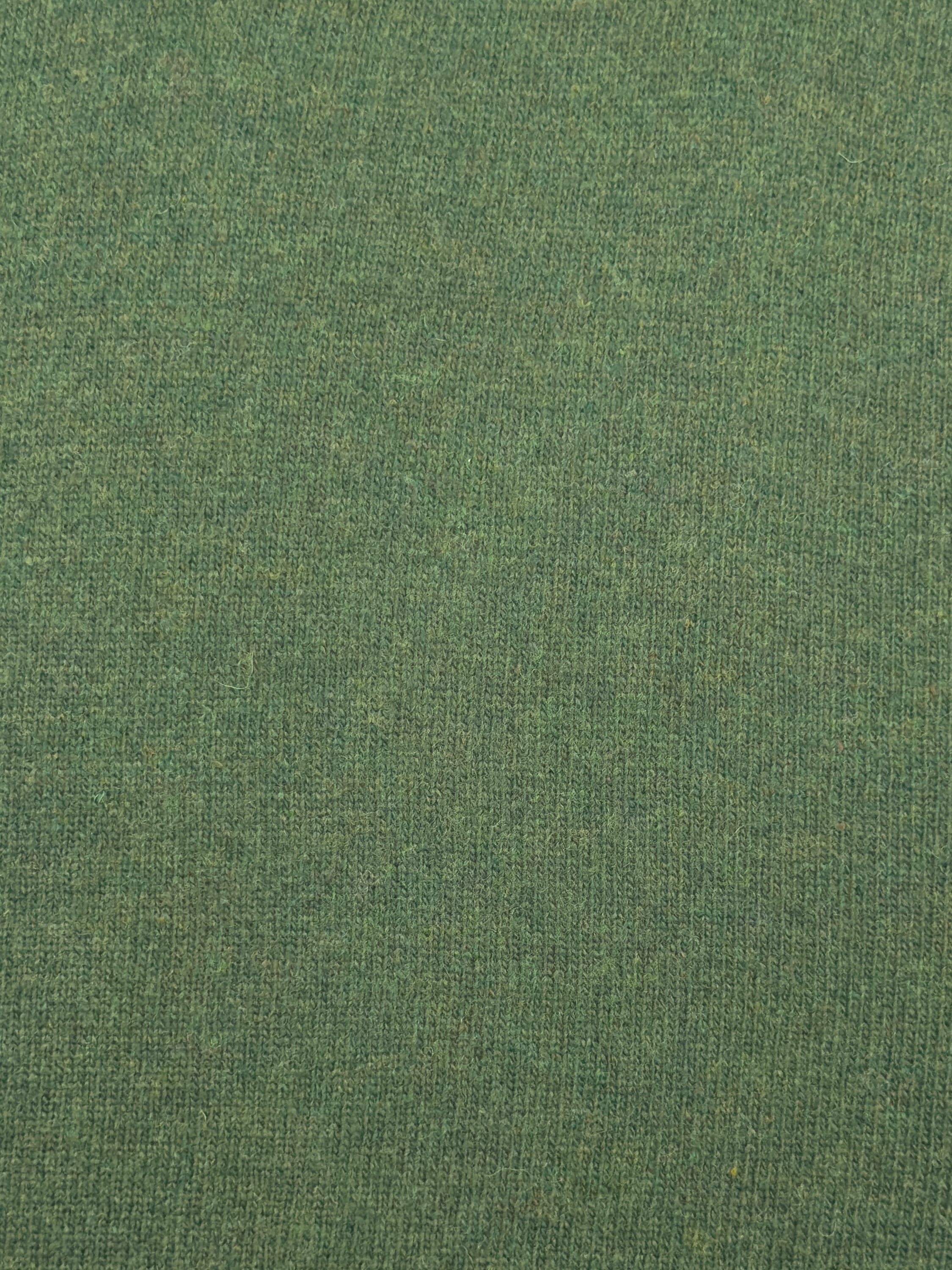 Maglia Girocollo in misto cashmere - Color Verde loden