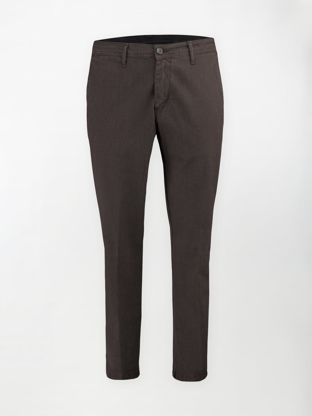 Pantalone sportivo Chino Punta Spillo - Color Moro - Regular fit
