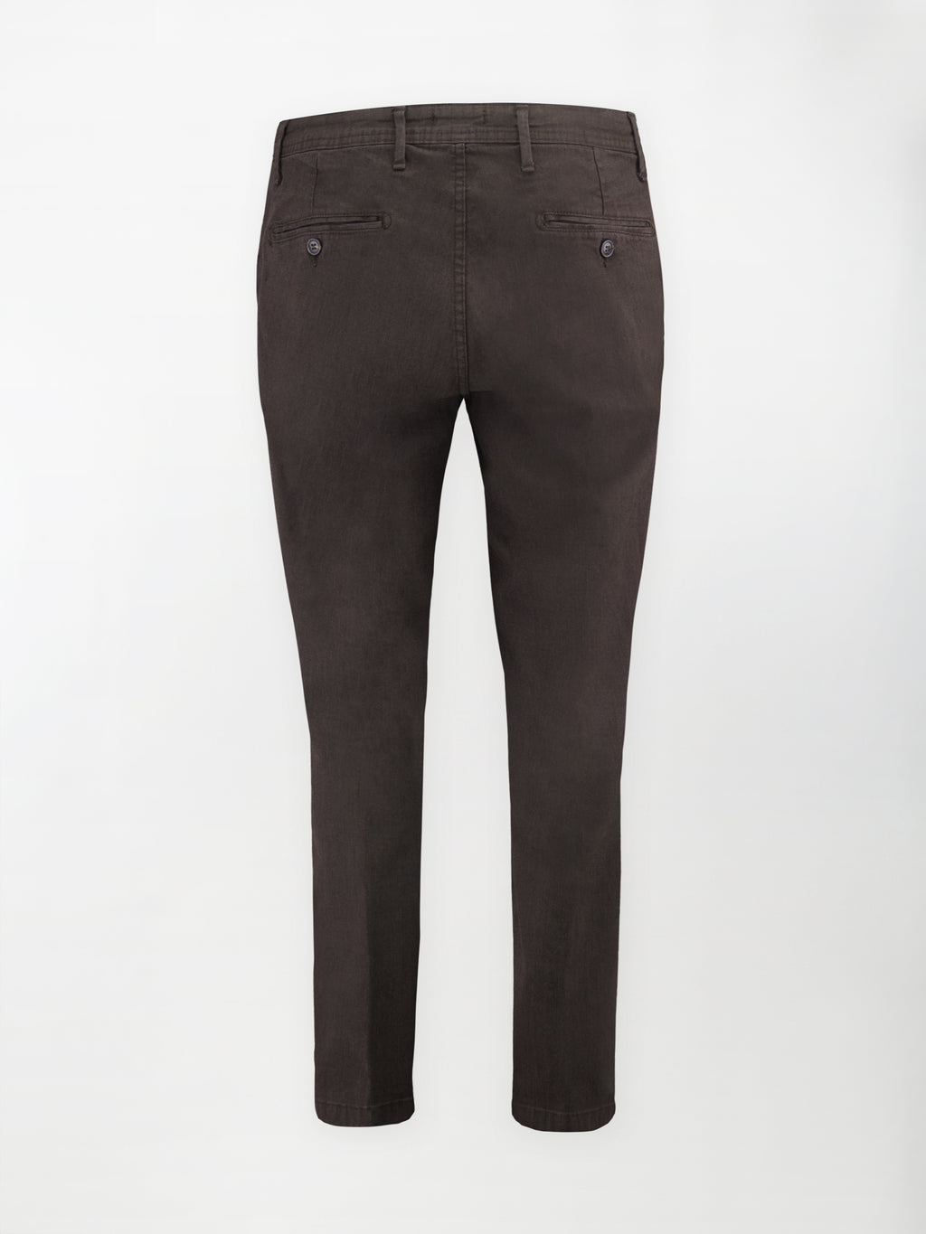Pantalone sportivo Chino Punta Spillo - Color Moro - Regular fit