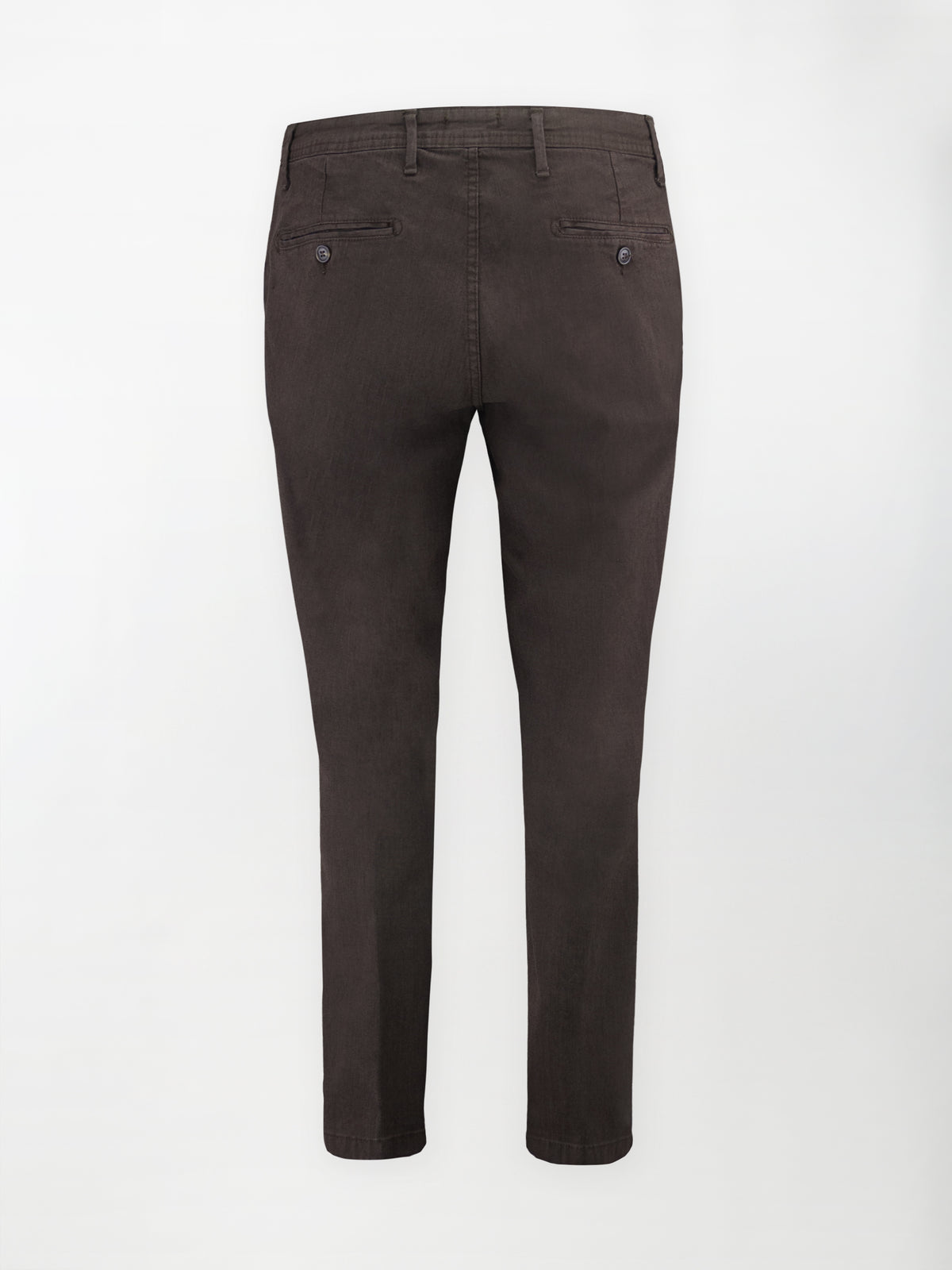 Pantalone sportivo Chino Punta Spillo - Color Moro - Regular fit