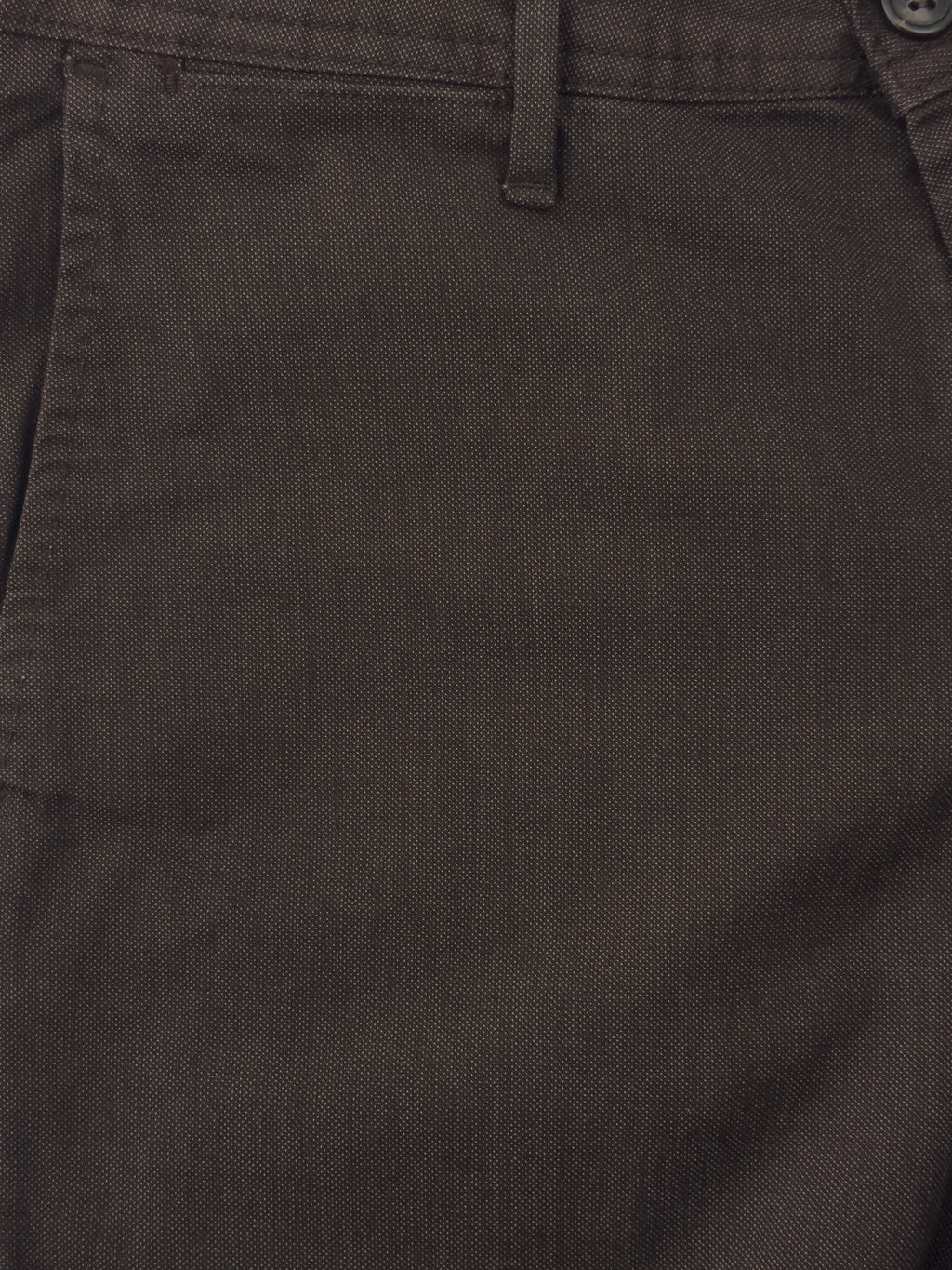 Pantalone sportivo Chino Punta Spillo - Color Moro - Regular fit