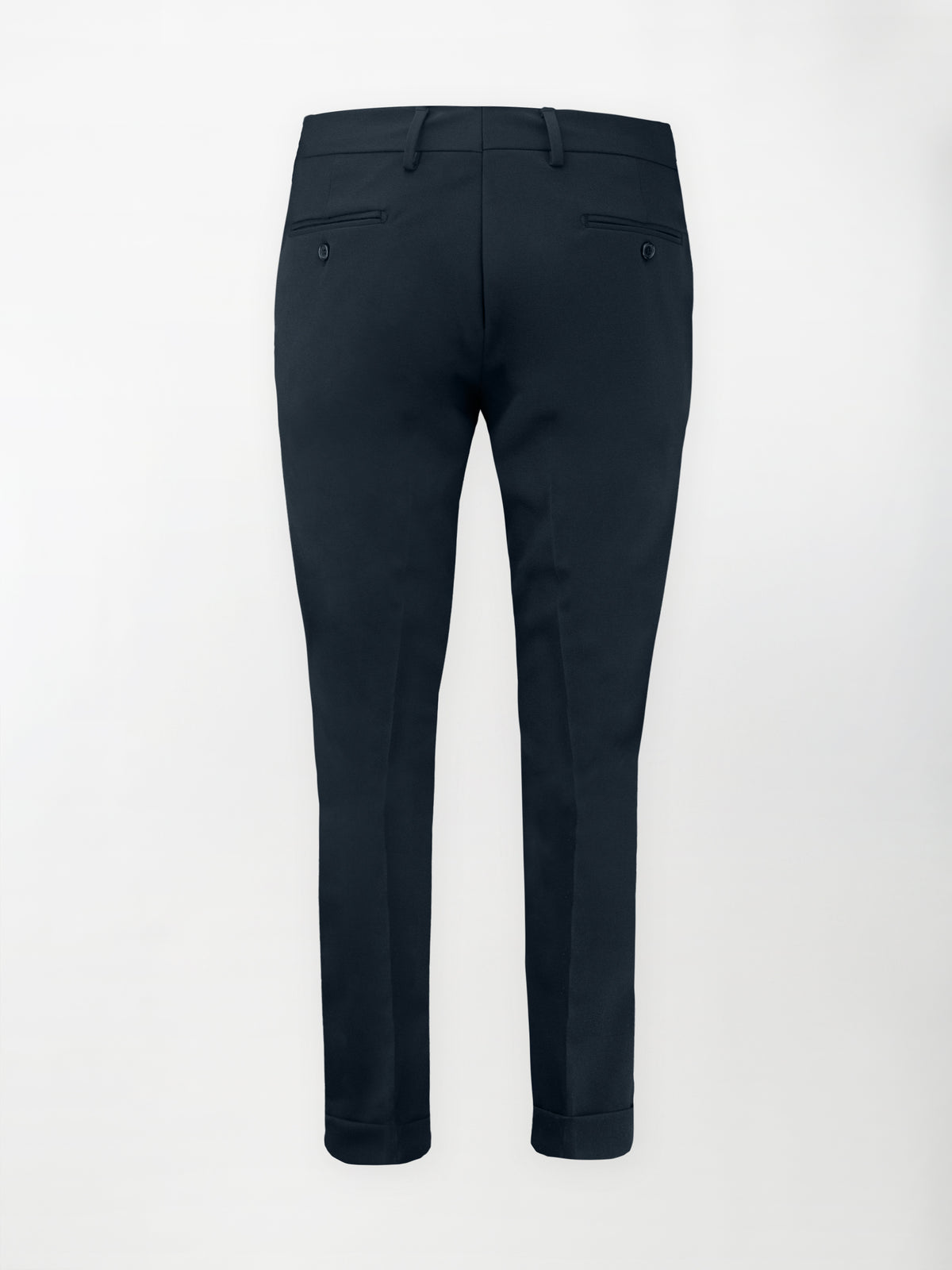Pantalone sportivo chino elasticizzato - Color Blu navy
