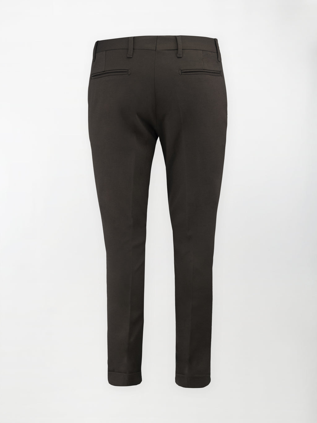 Pantalone sportivo Punto Milano - Color Testa di Moro - Slim fit - Fondo finito