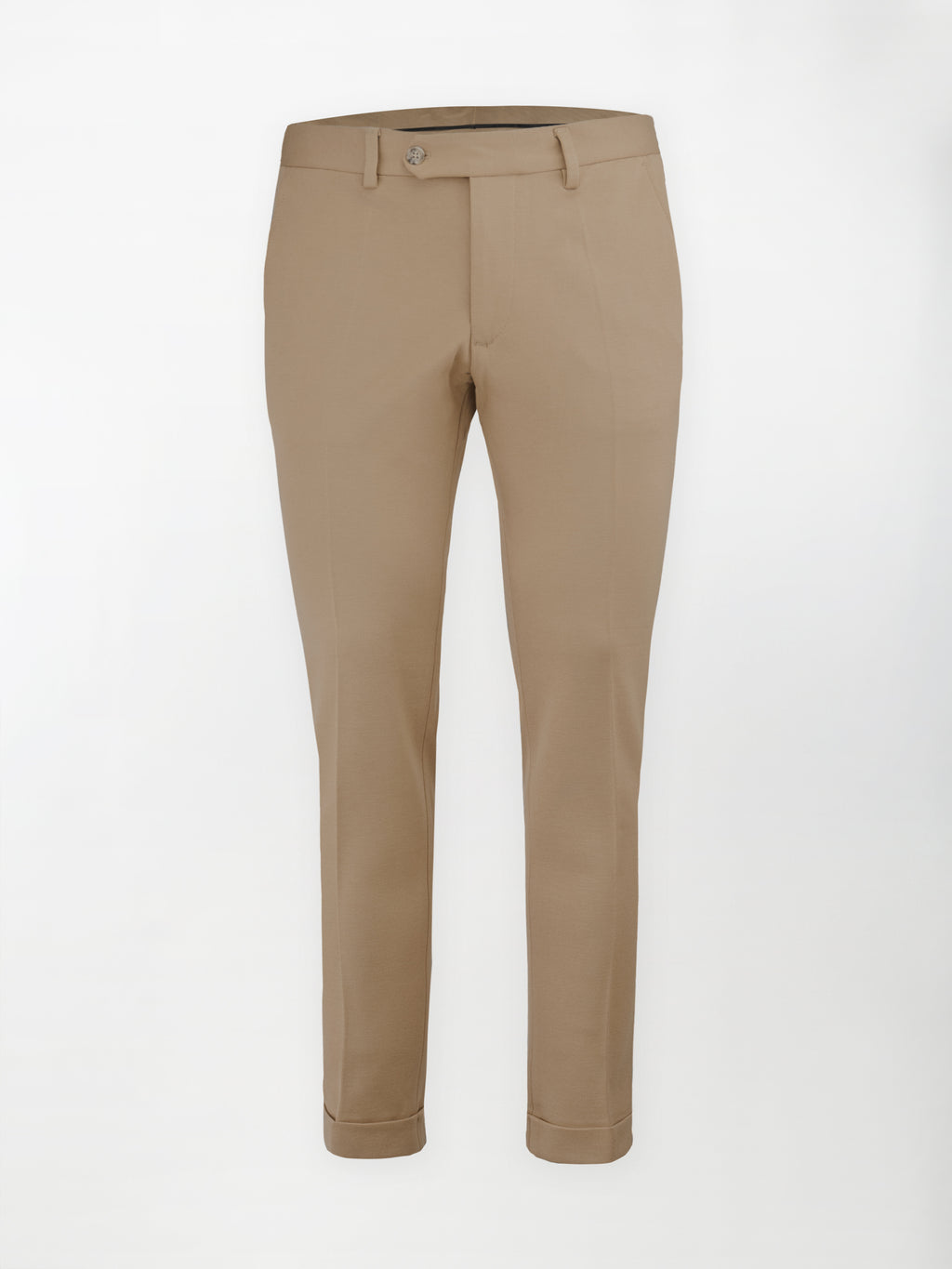 Pantalone sportivo Punto Milano - Color Cammello - Slim fit - Fondo finito