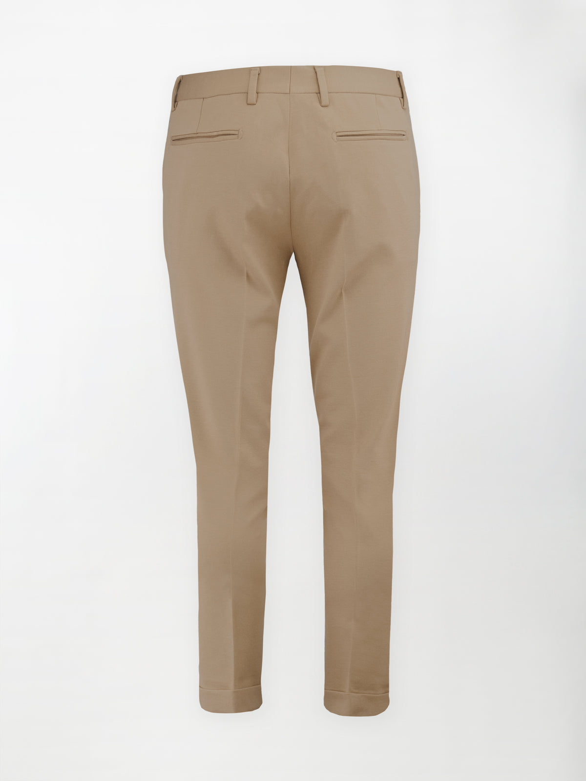 Pantalone sportivo Punto Milano - Color Cammello - Slim fit - Fondo finito