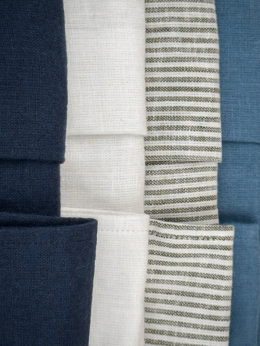 Camicia in Lino e Cotone con Collo Francese - Color Sabbia - Custom fit image 3