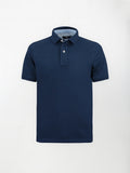 Polo in cotone Piquet - color Blu scuro image 0