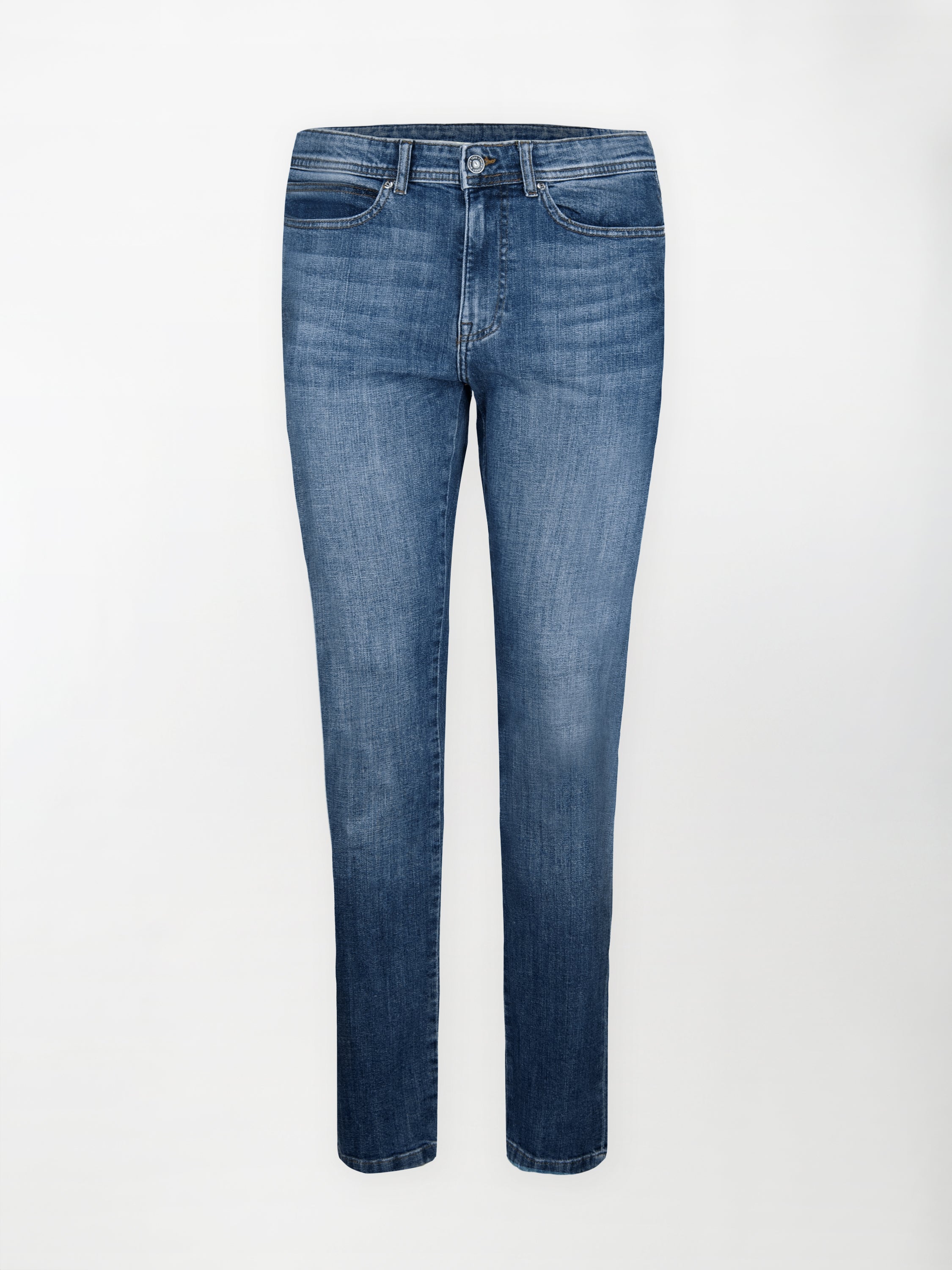 Jeans in Denim - color Blu medio - Slim fit image 0