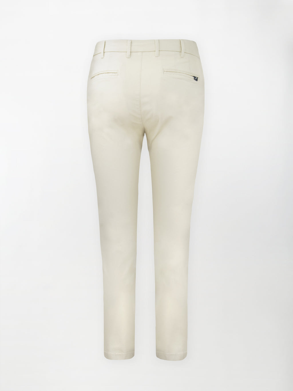 Pantalone Daily in Cotone Elasticizzato - Color Panna - Slim fit image 1