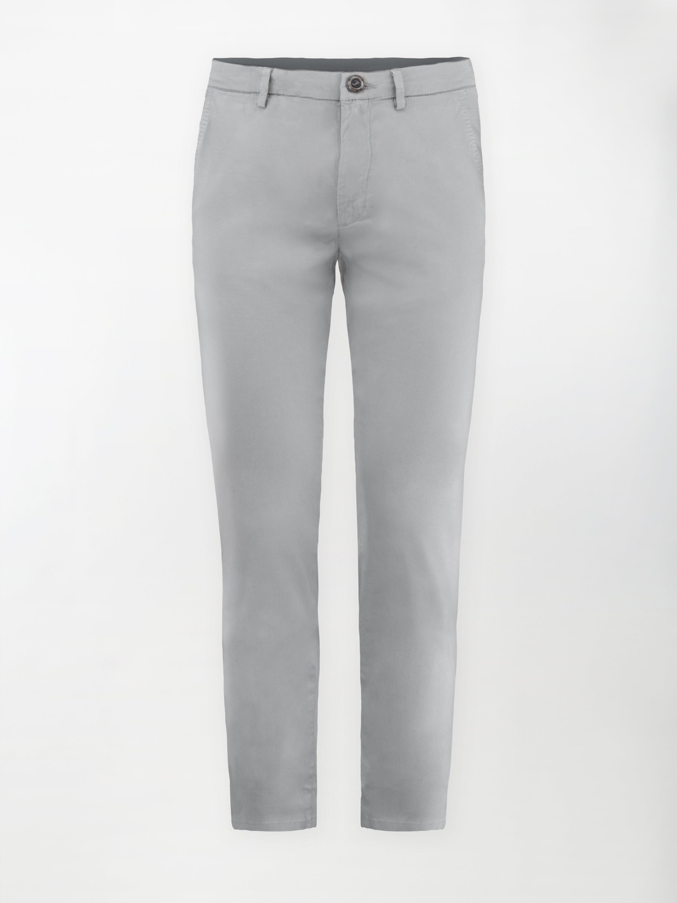 Pantalone Chino Daily Regular in Cotone Elasticizzato - Color Grigio image 0