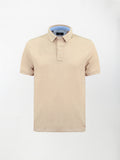 Polo in cotone Piquet - color Sabbia image 0