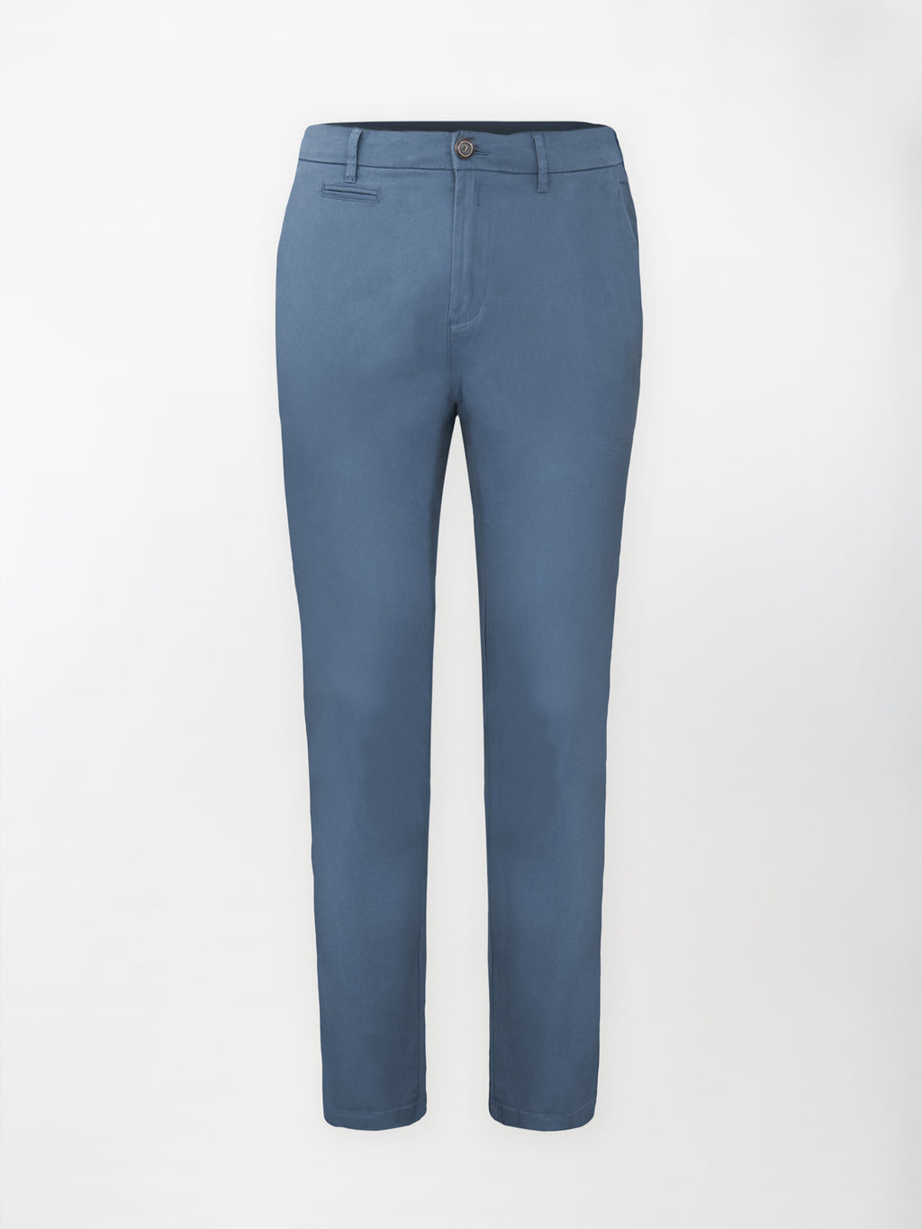 Pantalone Daily in Cotone Elasticizzato - Color Avio - Regular fit image 0