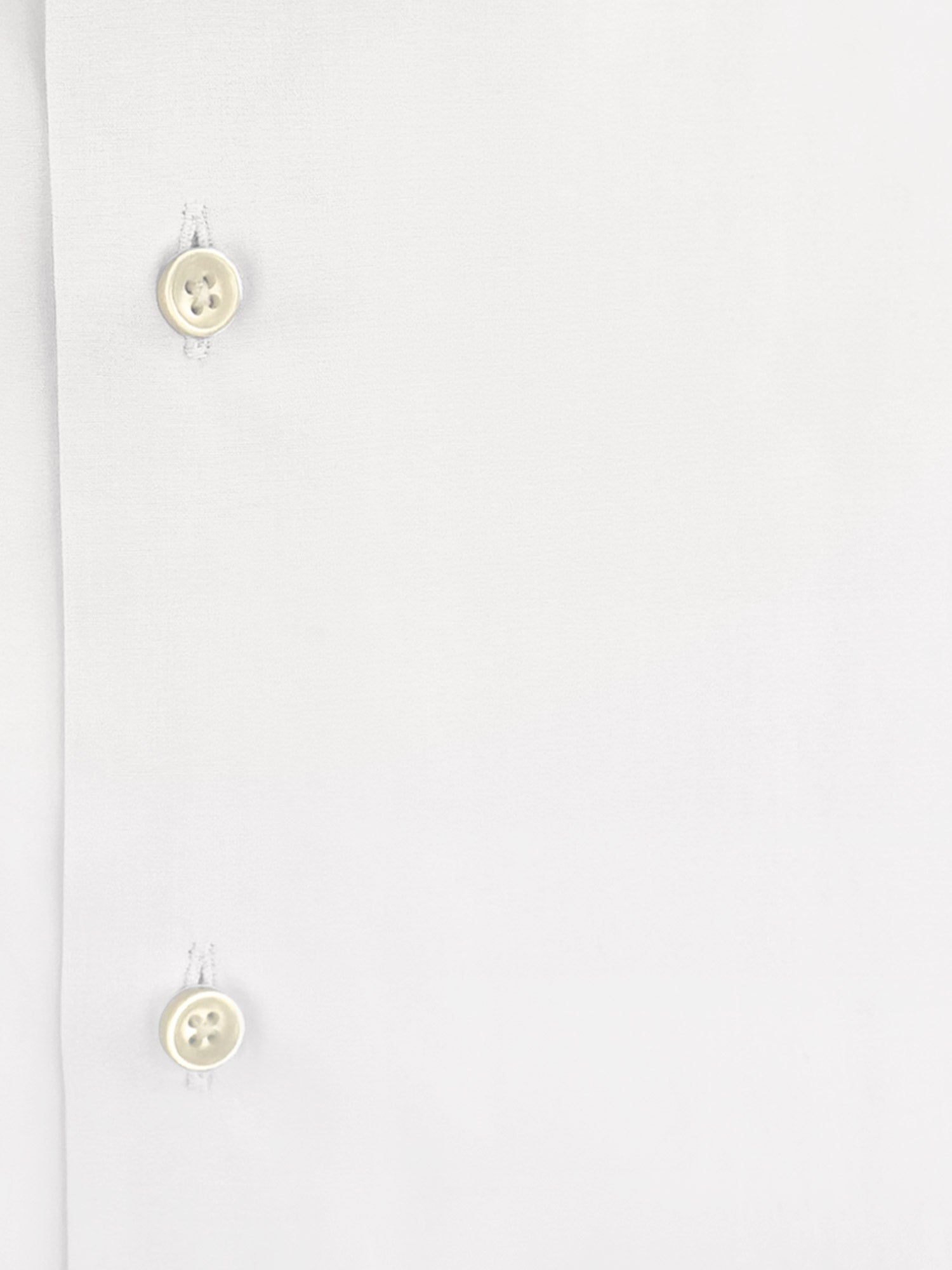 Camicia Bianca con Collo Francese - Custom Fit - Cotone Popeline image 3