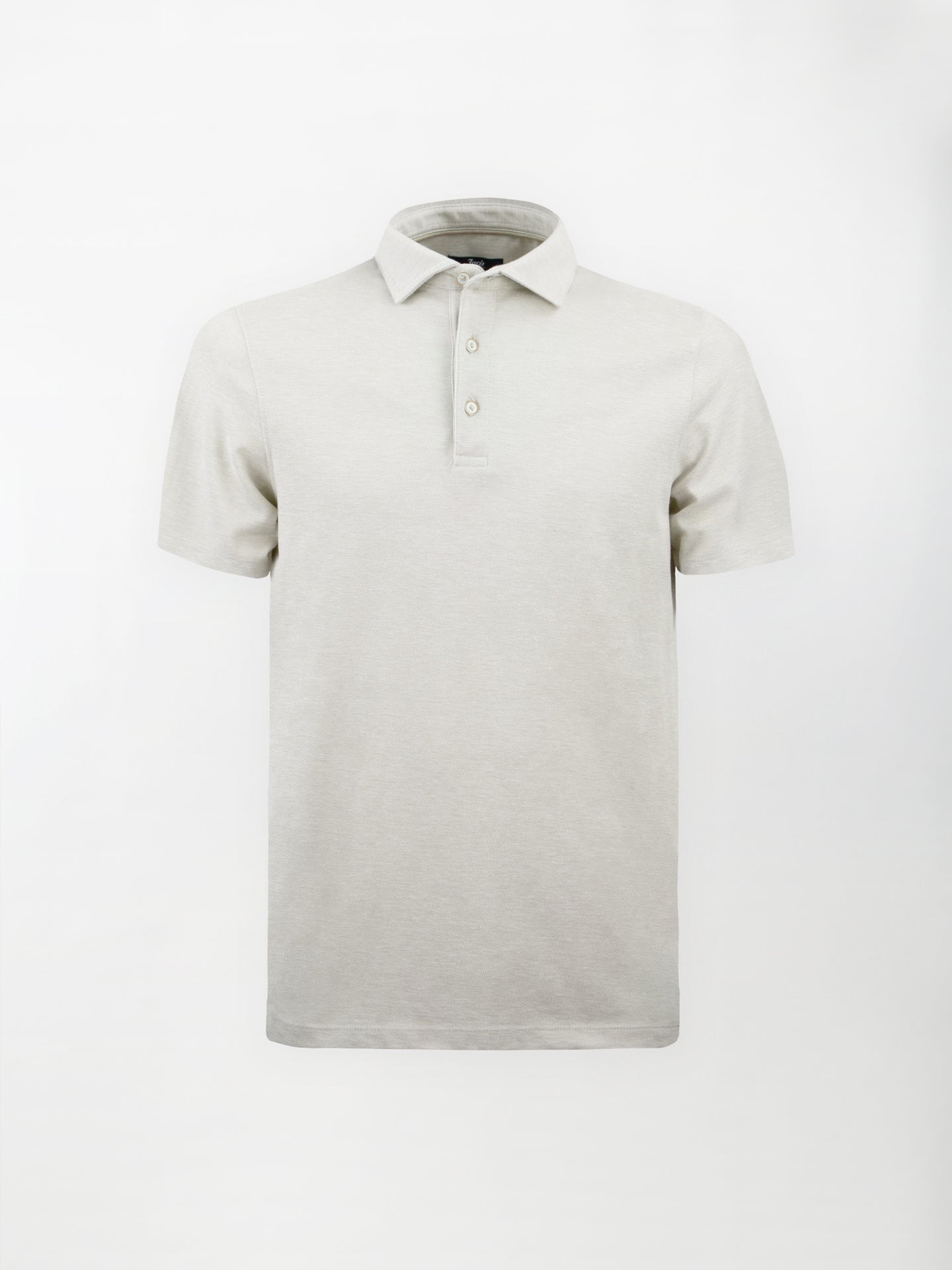 Polo in cotone Oxford - color Beige Melange image 0